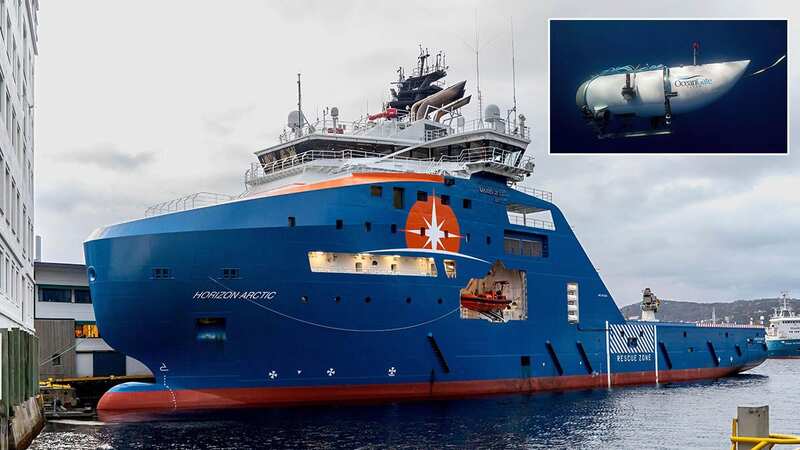 The Horizon Artic arrived at the scene
