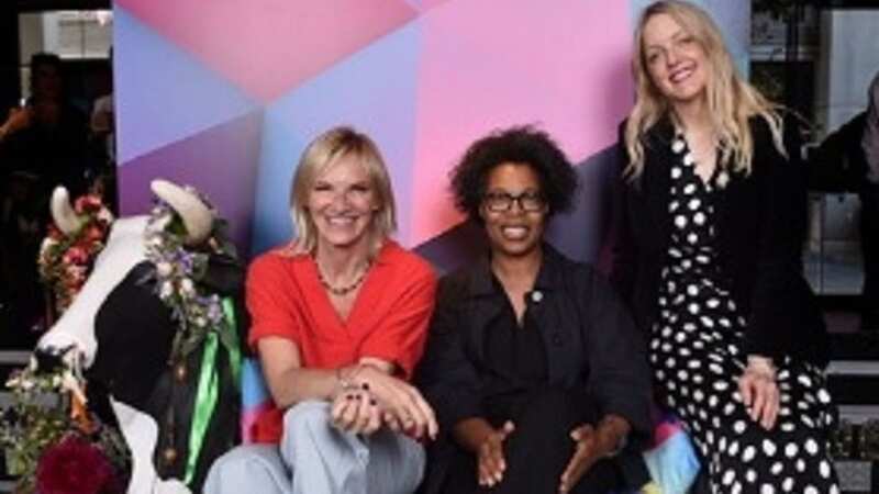 Lorna Clarke with Jo Whiley and Lauren Laverne (Image: BBC)