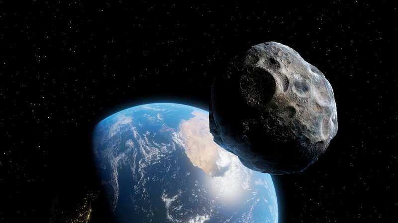 An asteroid approaching Earth (stock image) (Image: Getty Images/Science Photo Library RF)