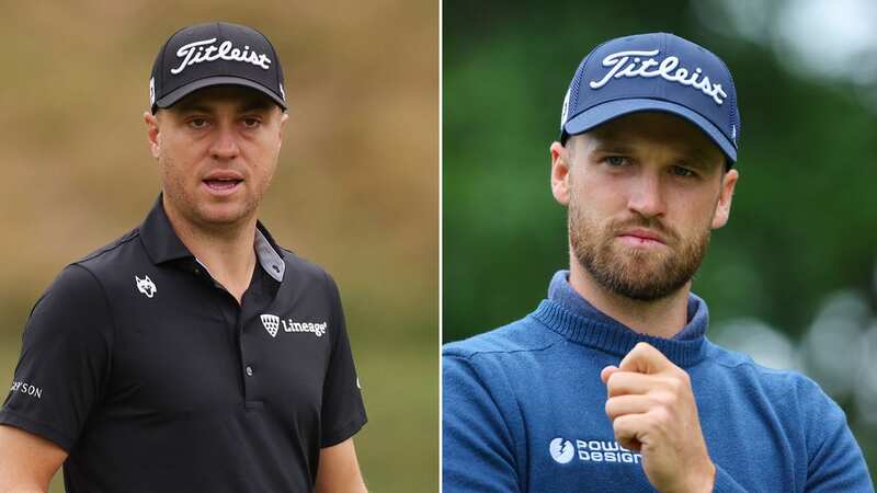 Justin Thomas took a cheeky dig at Wyndham Clark (Image: Getty Images)