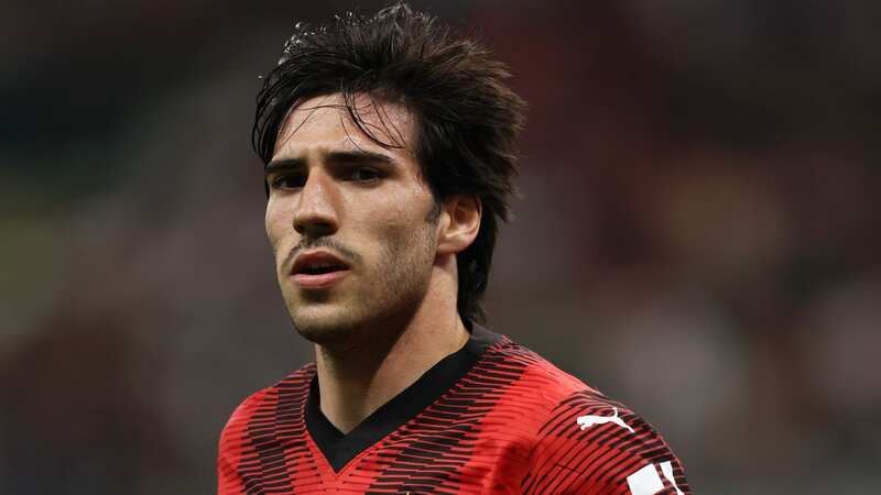 Sandro Tonali will leave AC Milan for Newcastle (Image: Francesco Scaccianoce/Getty Images)