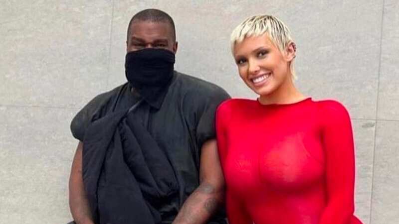Kanye and Bianca look smitten in a new snap (Image: Instagram)