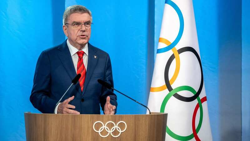 IOC president Thomas Bach announced the decision on Thursday (Image: FABRICE COFFRINI/AFP via Getty Images)