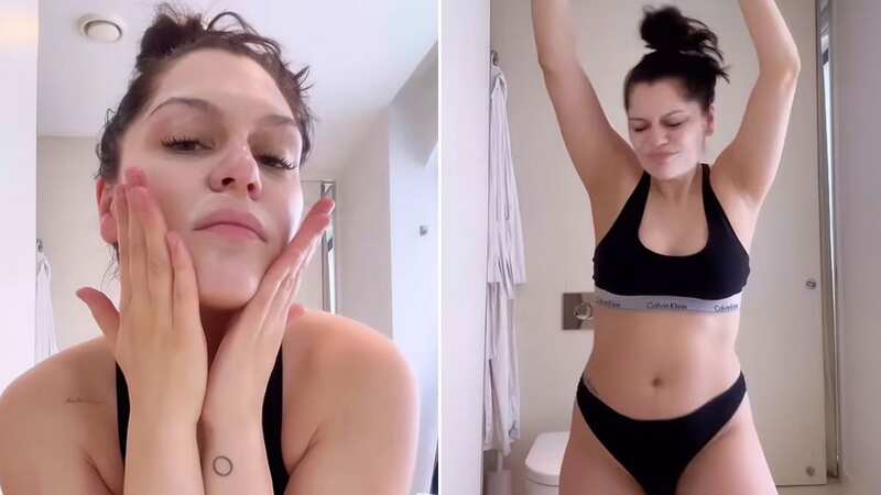 Jessie J dances in her underwear to celebrate self love after giving birth