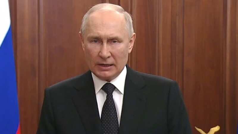 Russian President Vladimir Putin addressed the nation on Saturday morning