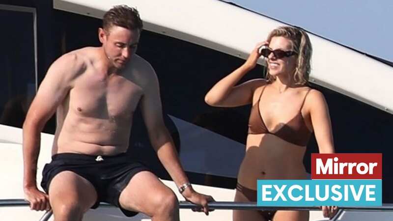 Mollie King and cricketer beau Stuart Board have been soaking up the sun on a luxury holiday