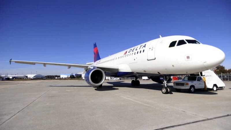 A worker was sucked into the engine of a Delta airlines plane (Image: Bloomberg via Getty Images)