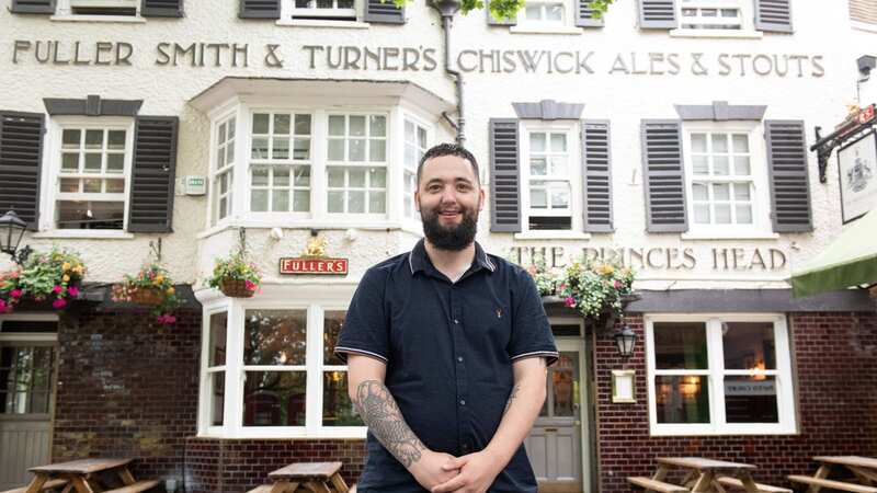 Landlord Reece says the featured pub is at the heart of the community (Image: SWNS)