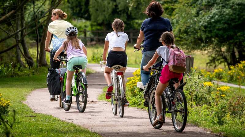 A third of parents say their biggest concern about the upcoming summer holidays is how much activities for their kids will cost (Image: SWNS)