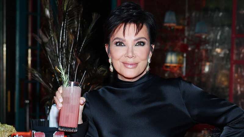 Kris Jenner enjoys a drink (Image: WireImage for ABA)