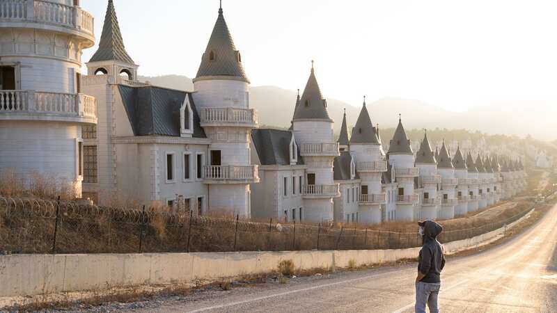 These castles were part of a luxurious development project which started in 2014 (Image: BOB THISSEN / CATERS NEWS)