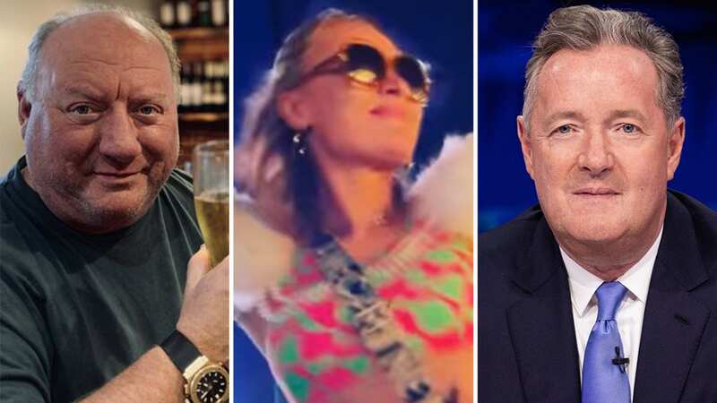 Piers Morgan poked fun at Laura Woods (Image: Vianney Le Caer/Piers Morgan Uncensored/REX/Shutterstock)