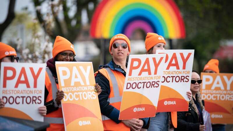 Junior doctors have been taking strike action - with hospital consultants set for walkouts too (Image: PA)