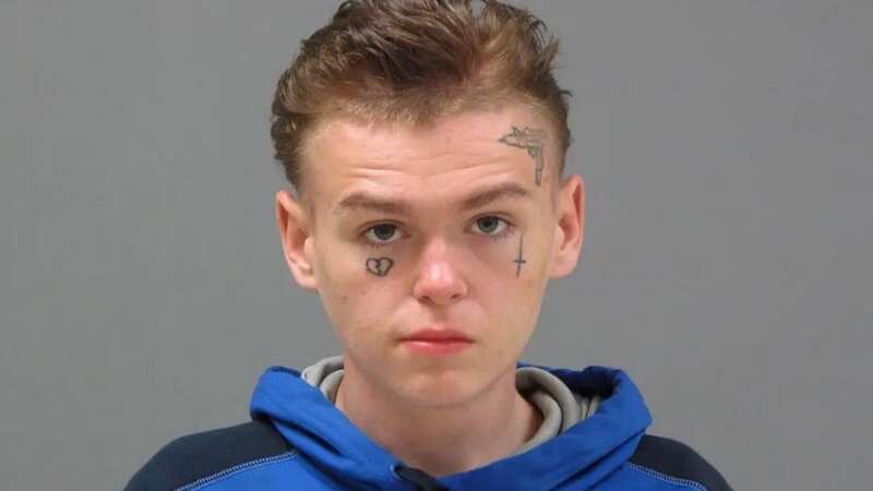 Tristan Stetina is accused of launching the Skittles at customers