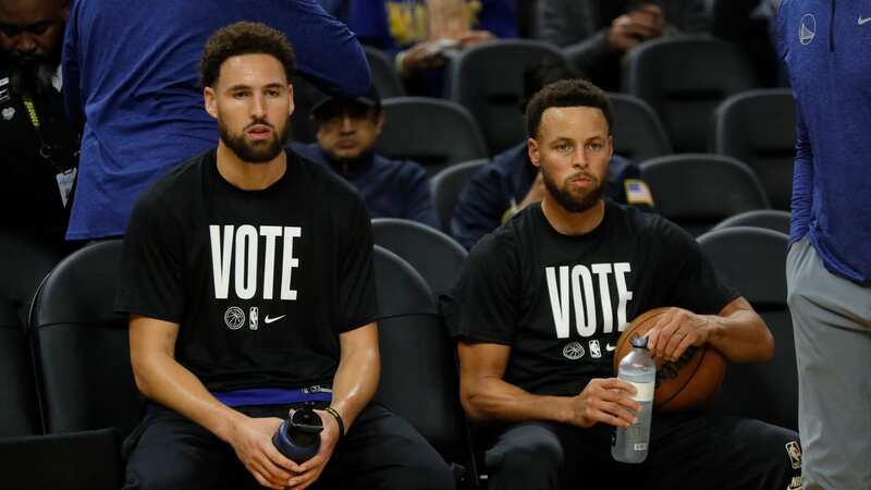 Stephen Curry and Klay Thompson are excited for Chris Paul to arrive (Image: Bay Area News Group)