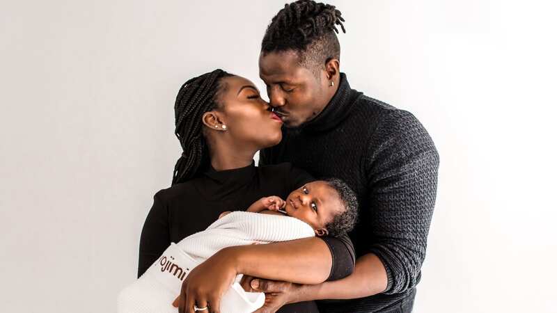 Mum-of-one Maxi is unable to kiss her husband during pregnancy without feeling physically sick (Image: KennedyNews/ThoseLittleMomentsPhotography)