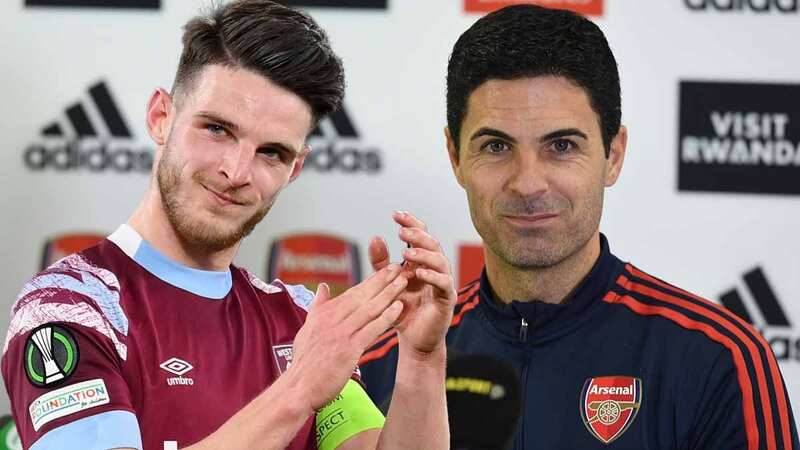Arsenal fans make same Declan Rice joke as finer details of transfer emerge