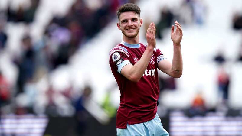 Declan Rice has courted controversy before (Image: PA)