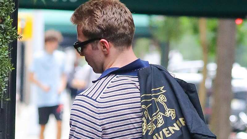 Rocco Ritchie was spotted for the first time since news of his mother