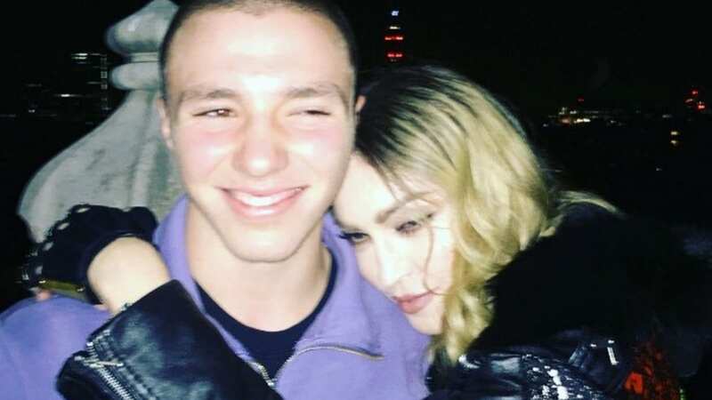 Madonna and her once estranged son Rocco (Image: instagram)