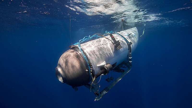 The Titan imploded while close to the Titanic wreck site, 3,800 metres below the surface (Image: OceanGate)