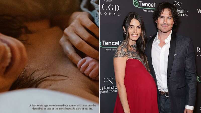 Nikki Reed and Ian Somerhalder welcome baby boy and share sweet snap of son