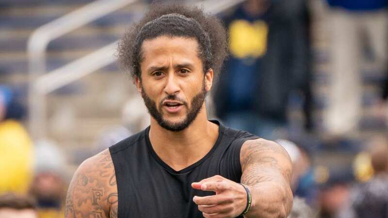 Colin Kaepernick is determined to return to the NFL (Image: Getty)