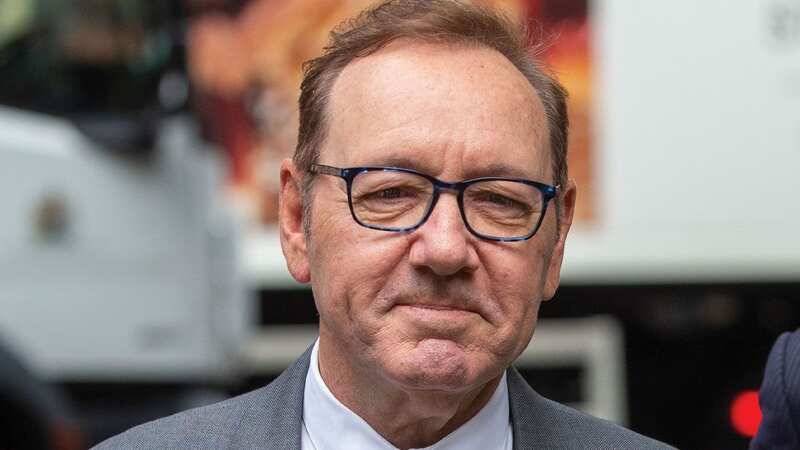 Kevin Spacey is in court in London today charged with sexually assaulting four men.