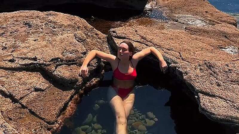 Roz Purcell shared a photo of the stunning pool