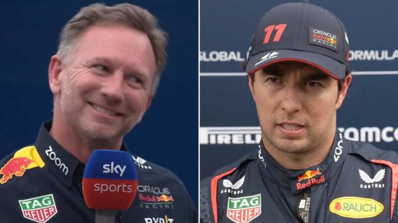 Sergio Perez failed to qualify in the top 10 yet again (Image: Sky Sports)