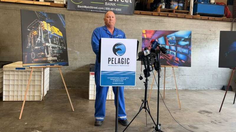 Titan submarine rescue leader in tears as he describes finding wreckage in sea