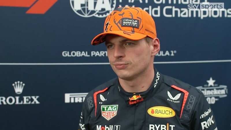 Max Verstappen was not impressed with the way qualifying in Austria was handled (Image: Sky Sports)