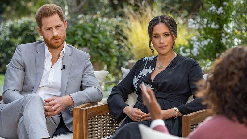 Harry and Meghan made damning claims of racism in the royal family back in March 2021 (Image: Harpo Productions/Joe Pugliese v)