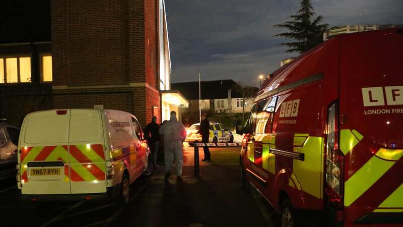 The boy was airlifted to hospital (Image: UKNIP)