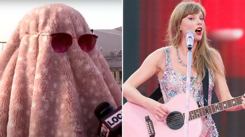 Taylor Swift fan wears very odd disguise as Swiftie risks job
