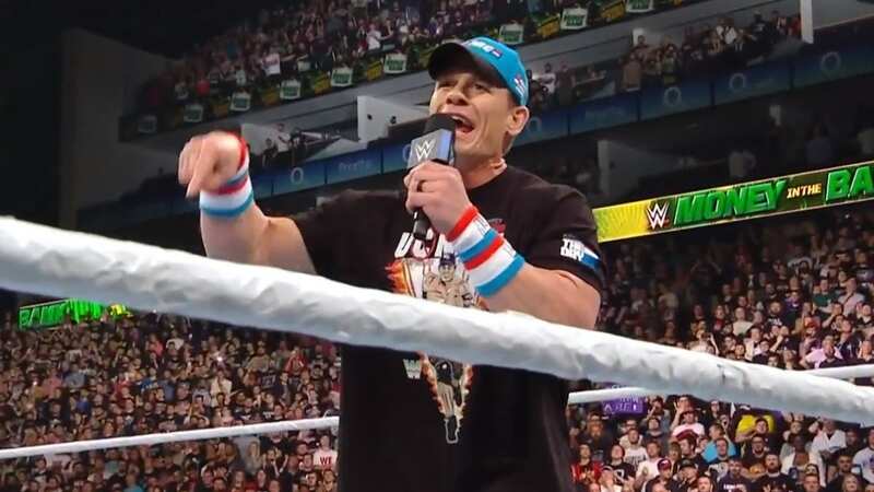 John Cena made a surprise appearance at Money in the Bank (Image: WWE)