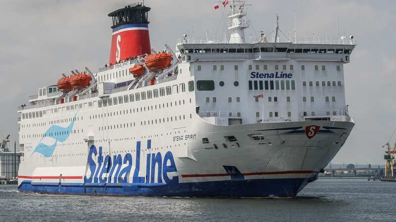 The pair had been two of 300 passengers on the Stena Spirit ferry (Image: NurPhoto via Getty Images)