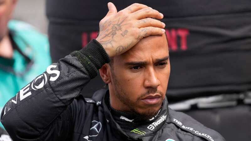 Lewis Hamilton was punished by the F1 stewards (Image: AP)