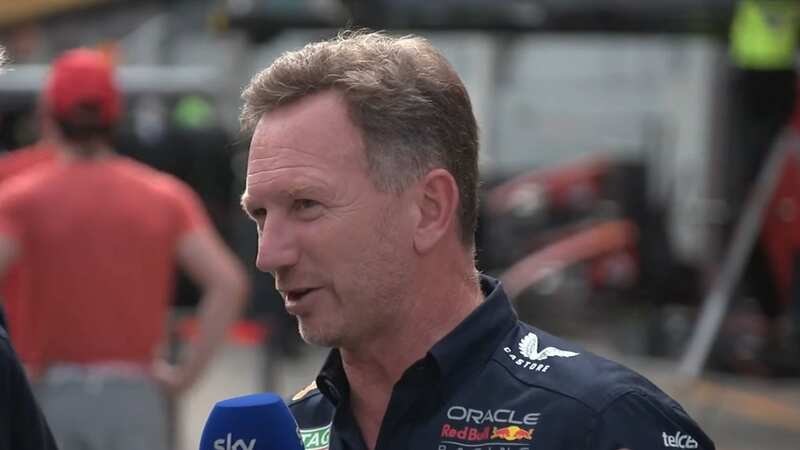 Christian Horner has slammed F1 for the number of track limits penalties in Austria (Image: Sky Sports)