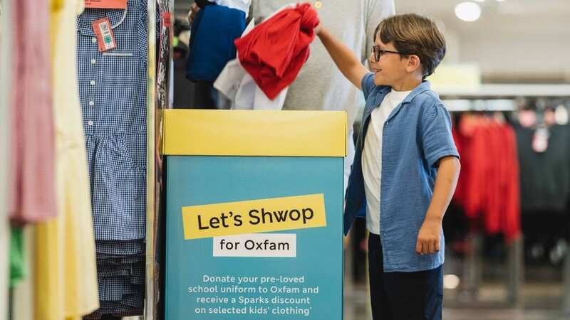 The scheme is an extension of M&S’s existing “shwopping” partnership with Oxfam (Image: M&S)