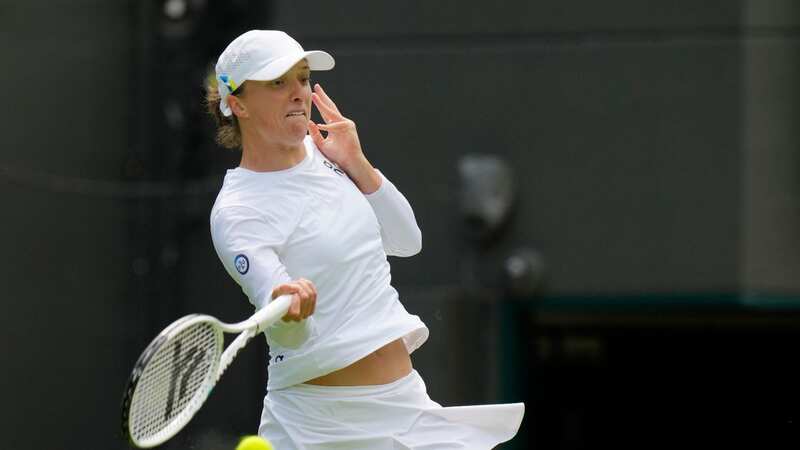 Iga Swiatek came through her first round match in straight sets (Image: Getty Images)