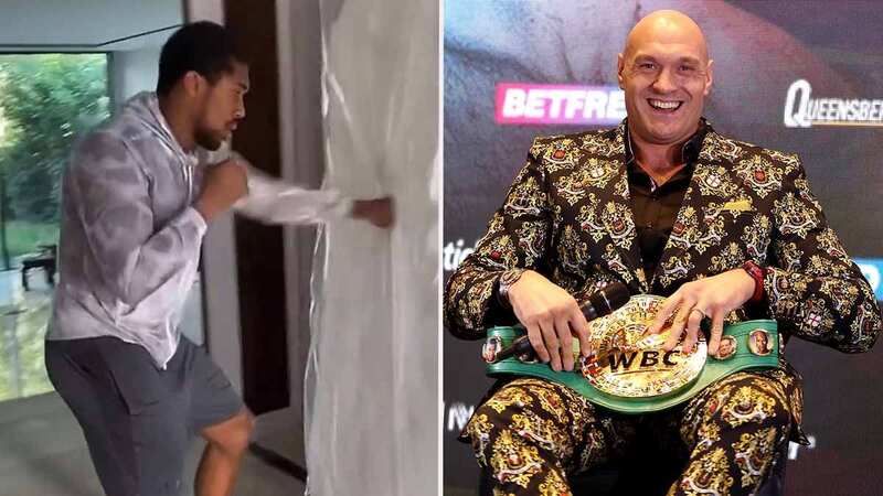 Tyson Fury mocks rival Anthony Joshua for using mattress as punching bag