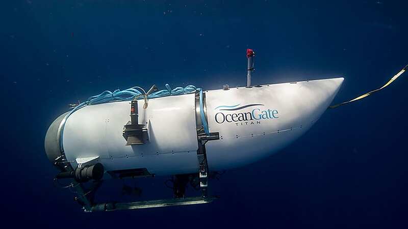 The Titan sub used by OceanGate to visit the Titanic wreck (Image: PA)