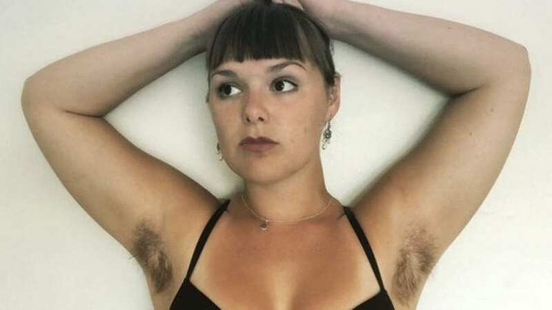 Jo Brown has embraced her natural body hair (Image: Joanna Brown / SWNS)