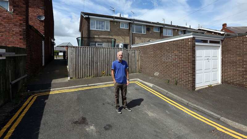 Landlord Tony Green is unhappy about new yellow lines (Image: Newcastle Chronicle)
