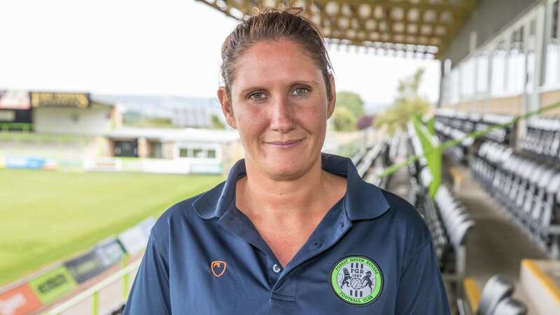Hannah Dingley has taken over from Duncan Ferguson at Forest Green (Image: Shane Healey/ProSports/REX/Shutterstock)