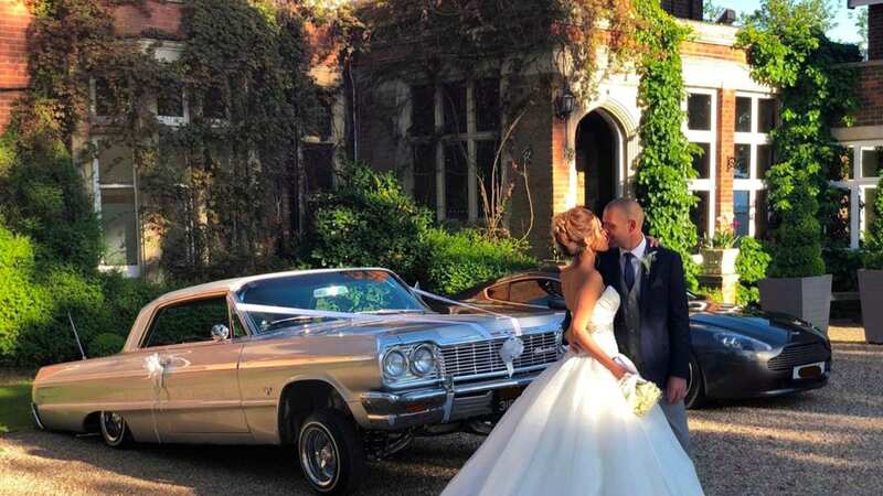 Glover took the wedding photos for Michelle Pharo and her husband (Image: HotSpot Media)