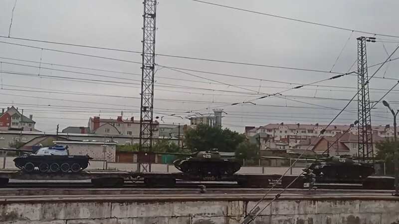 Desperate Putin sends tanks 