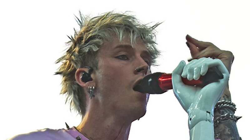 Rapper Machine Gun Kelly punched a fan in the face during his performance at Roch Werchter festival in Belgium (Image: machinegunkelly/Instagram)