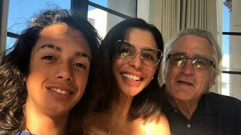 Robert De Niro with grandson Leandro De Niro Rodriguez (left) and daughter Drena De Niro (Image: Instagram)